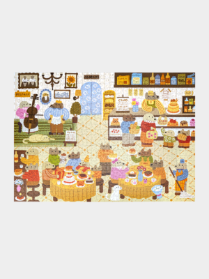 Rolife Lively Puppies' Bakery 1000 Piece Jigsaw Puzzle