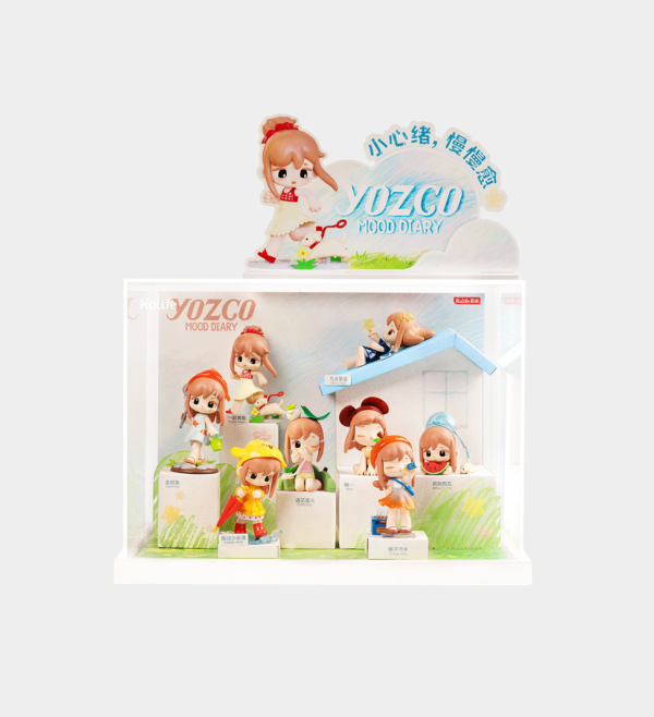 Yozco Mood  Diary Display Showcase RAXXZ