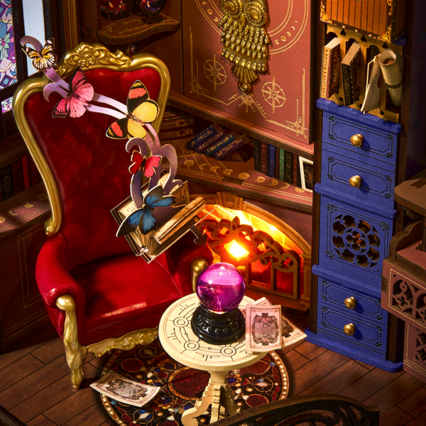 TGB14-3 Rolife Magic Fantasy Corner DIY Book Nook Shelf Insert TGB14