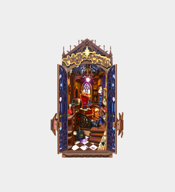TGB14-UK Rolife Magic Fantasy Corner DIY Book Nook Shelf Insert TGB14