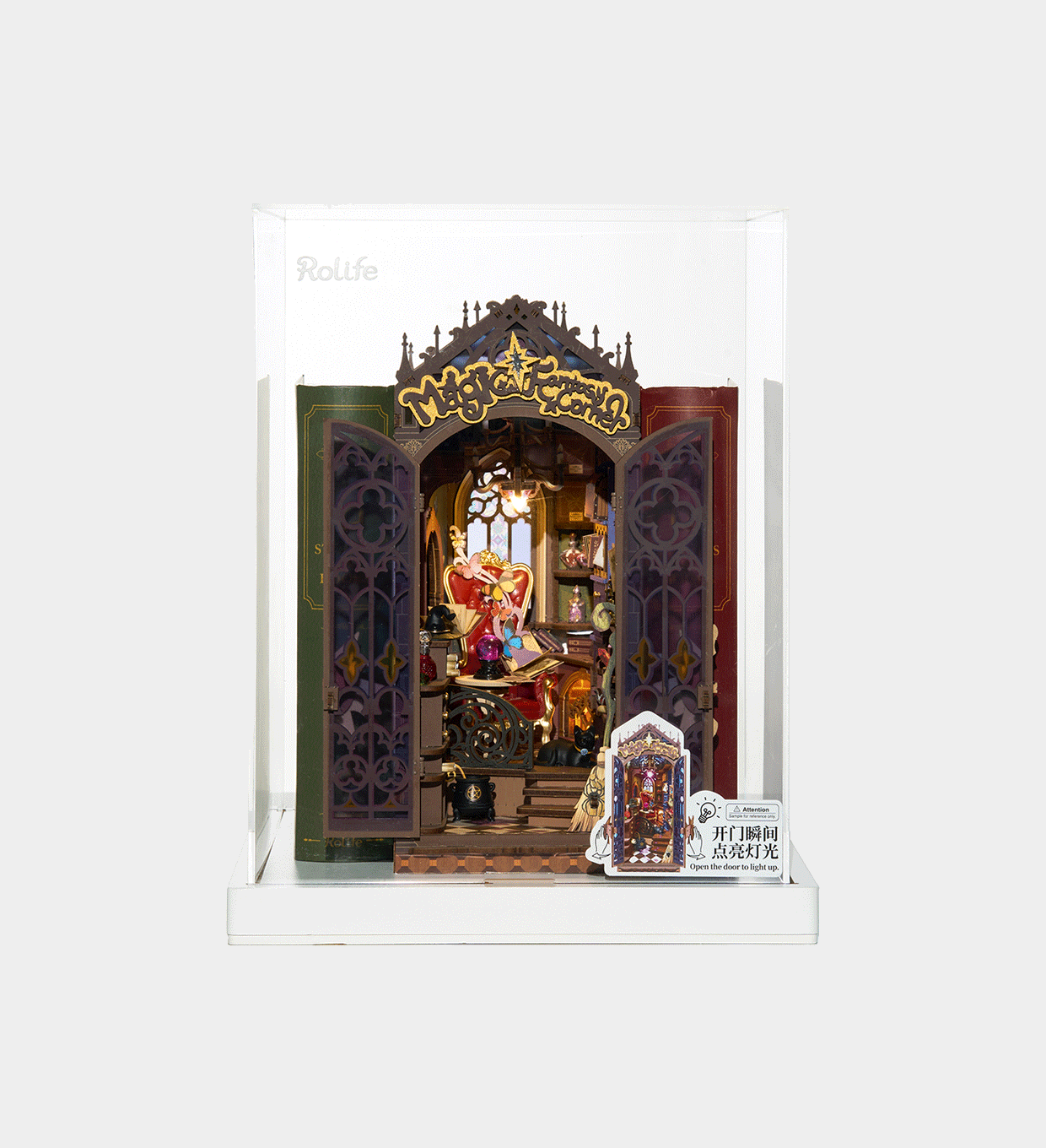 TGB14Z-UK Magic Fantasy Corner Display Showcase TGB14Z