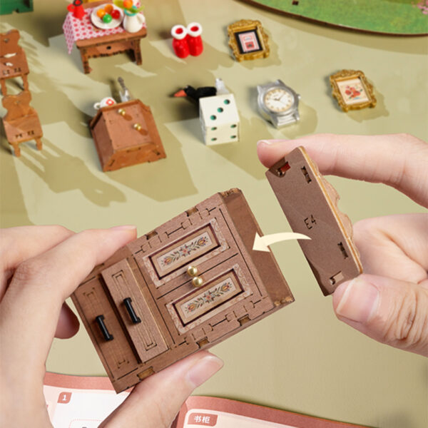 主图4 Rolife Fairytale Tree House DIY Miniature House DG179