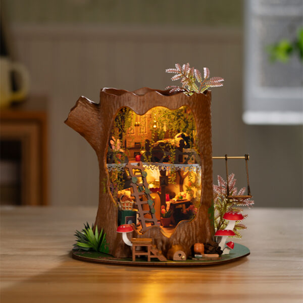 主图6 Rolife Fairytale Tree House DIY Miniature House DG179