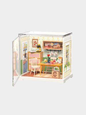 Rolife Floral Dining Room DIY Miniature House DWS06B