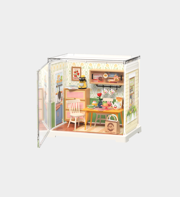 Rolife Floral Dining Room DIY Miniature House DWS06B