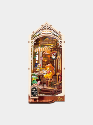 Rolife Holiday Cafe DIY Book Nook Shelf Insert TGB15