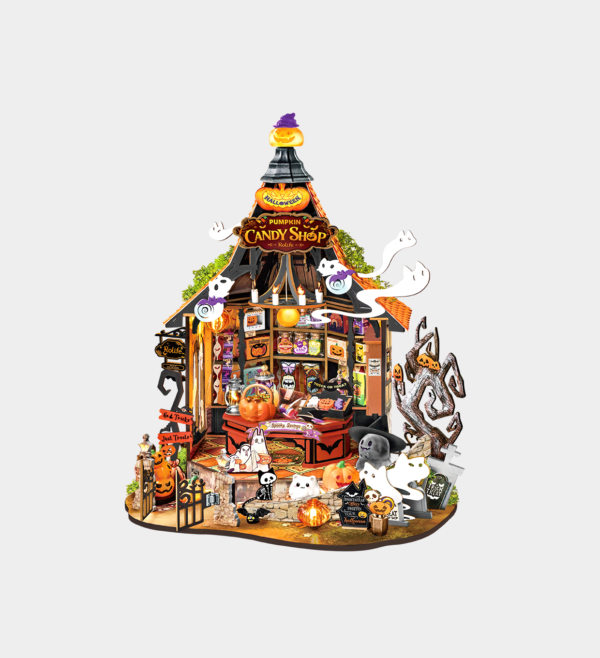 Rolife Haunted Candy House DIY Miniature House DG186
