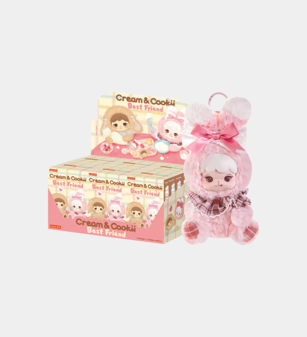 MBAXX-UK Rolife Cream & Cookii Bunny Best Friend Surprise Plush Pendant