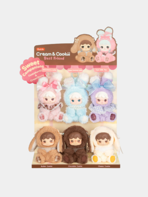 Rolife Cream Bunny & Cookii Bunny- Best Friend Display Showcase MBAXXZ