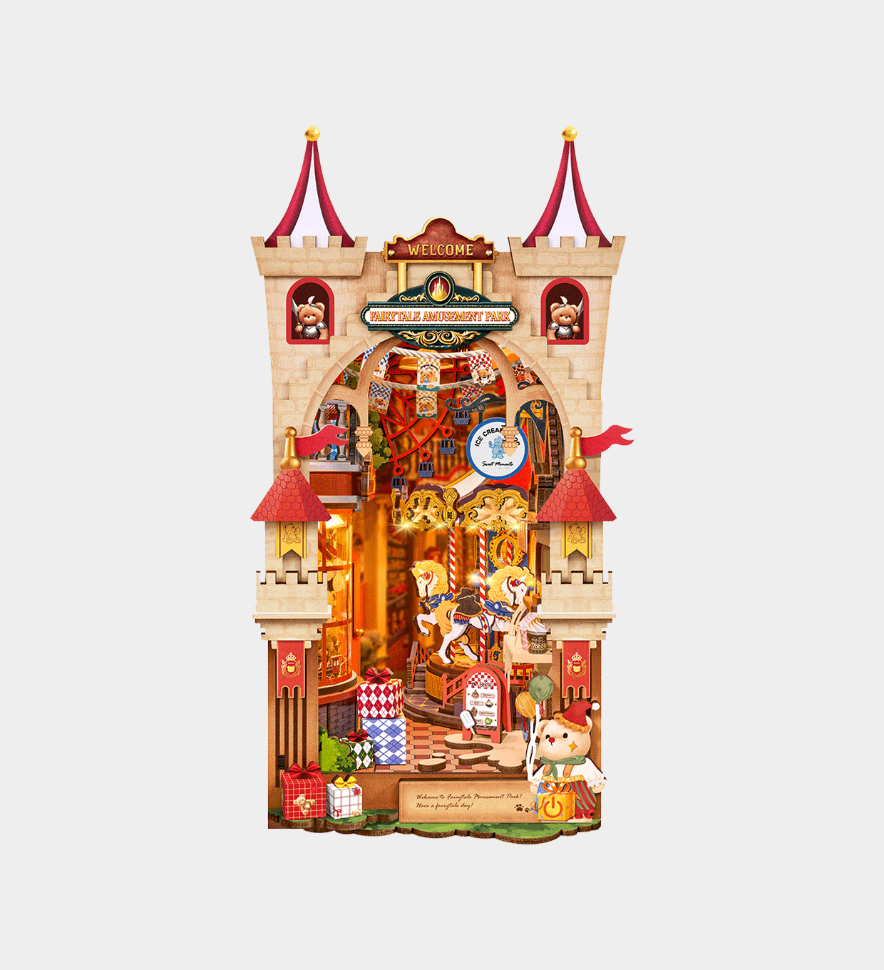 Rolife Fairytale Amusement Park DIY Book Nook TGB17