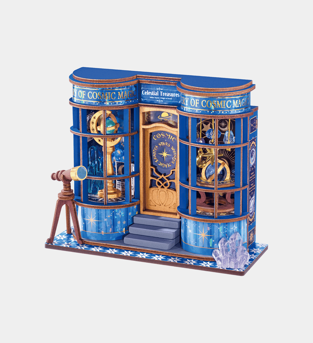 Rolife Magic Astronomy Shop DIY Miniature House DS048