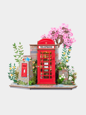 ROLIFE Blossom Book Booth Wooden 3D Puzzle