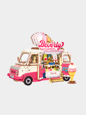 Rolife Beverly's Ice Cream Truck 3D Wooden Puzzle TGS06