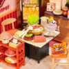 3 Rolife Panda Hot Pot DIY Miniature House DW020
