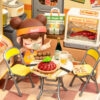 3 Rolife Night Out Food Stall DIY Miniature House DW022