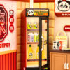 4 Rolife Panda Hot Pot DIY Miniature House DW020