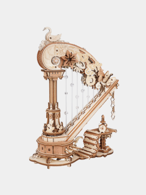 ROKR Magic Harp Music Box Wooden 3D Puzzle AMK71