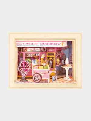 Rolife Sweet Scoopery Ice Cream DIY Miniature House DP002