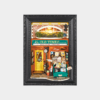 Rolife Old Times Bookstore DIY Miniature House DP004
