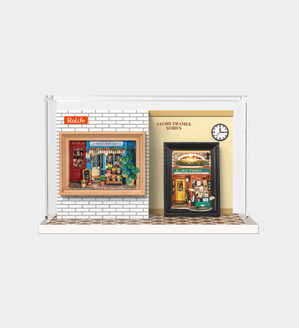 Rolife DIY Miniature Houses Display Showcase DP02XZ
