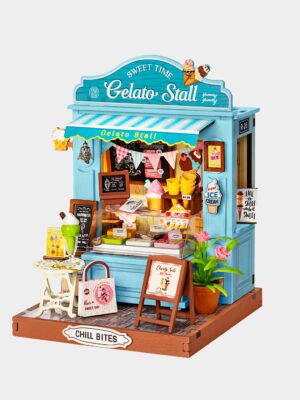 Rolife Gelato Stall DIY Miniature House DS052