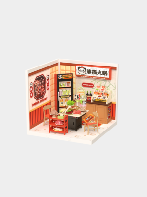 Rolife Panda Hot Pot DIY Miniature House DW020