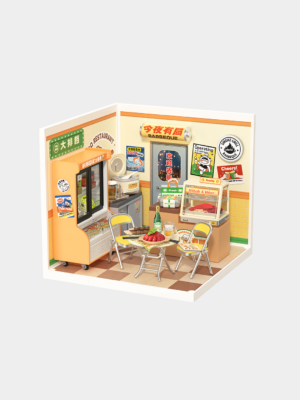 Rolife Night Out Food Stall DIY Miniature House DW022