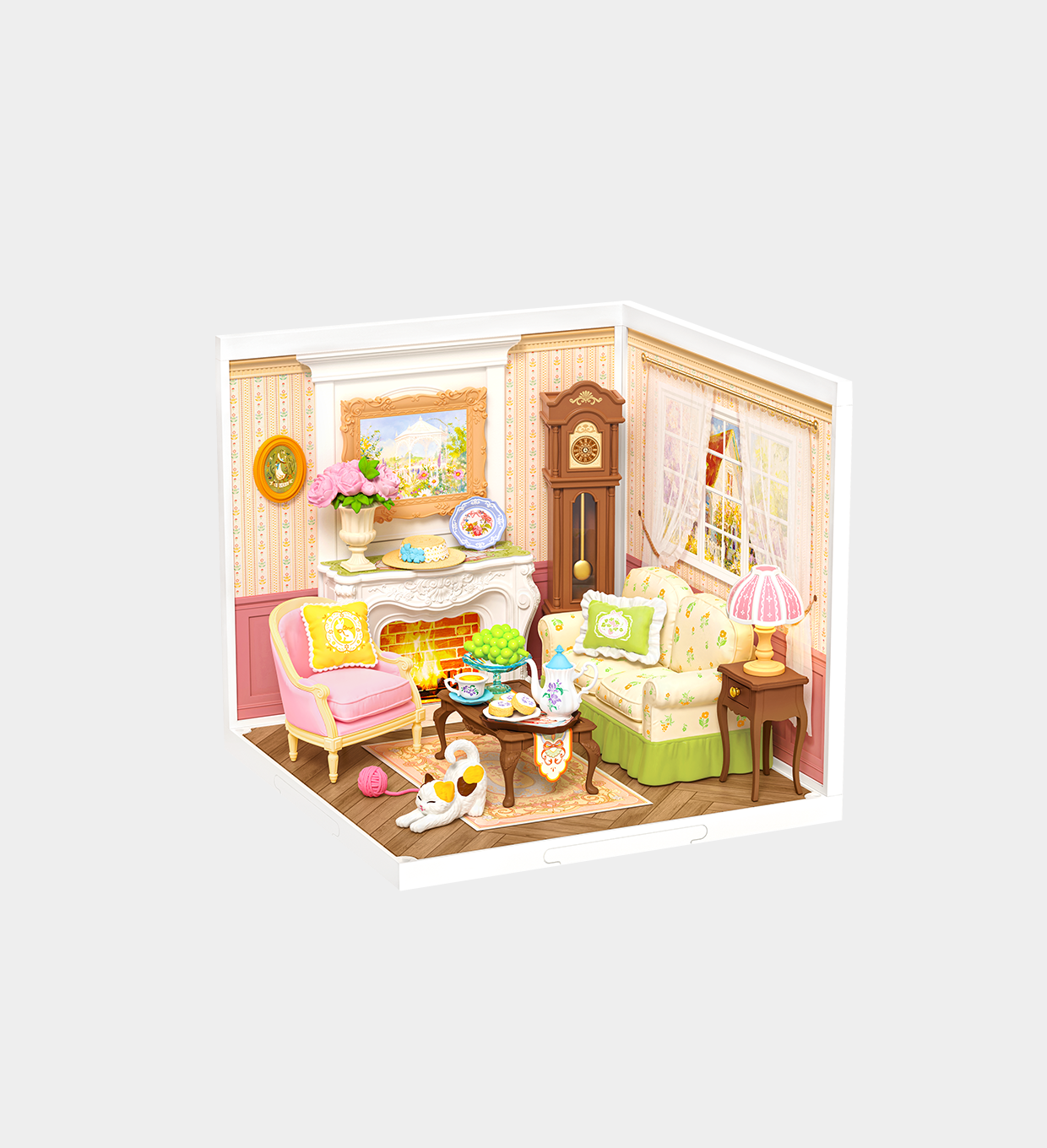 Rolife Holiday Tea Time DIY Miniature House DW023