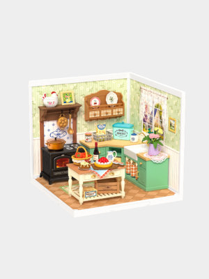 Rolife Farmhouse Kitchen DIY Miniature House DW024