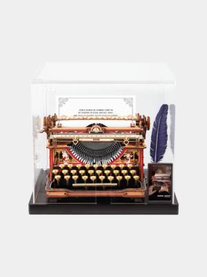 Mechanical Typewriter (Magic version) Display Showcase LK703CZ