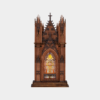 TGA01-GREY Rolife Twin-Tower Cathedral 3D Wooden Puzzle TGA01