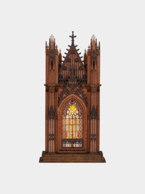 Rolife Twin-Tower Cathedral 3D Wooden Puzzle TGA01
