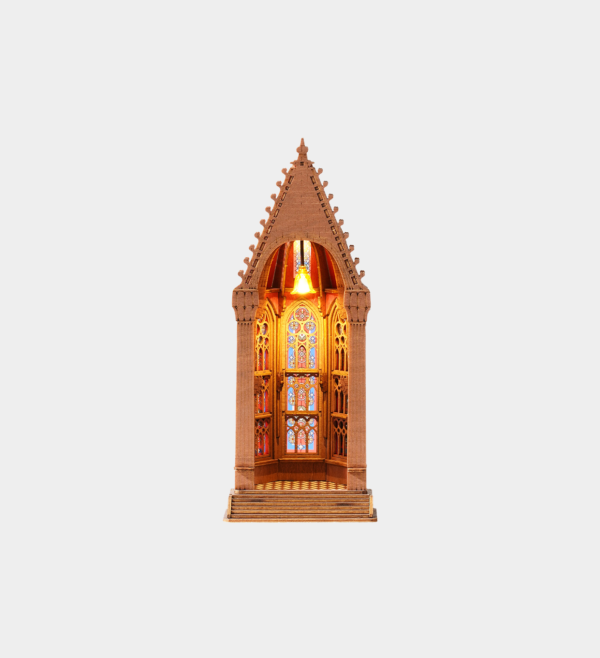 TGA03-GREY Rolife Geometric Cathedral 3D Wooden Puzzle TGA03