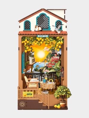 Rolife Sunset Isle DIY Book Nook TGB18