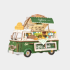 TGS07-GREY Rolife Leo's Coffee Truck 3D Wooden Puzzle TGS07