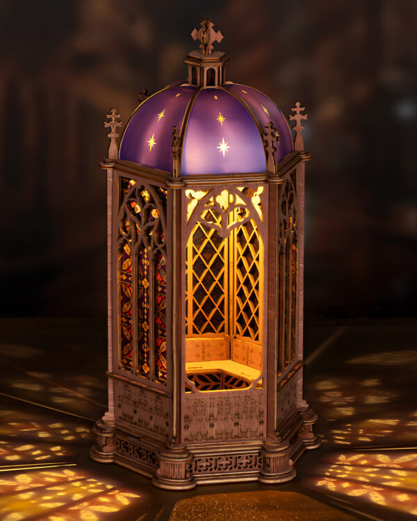 画板 16 Rolife Twin-Tower Cathedral 3D Wooden Puzzle TGA01
