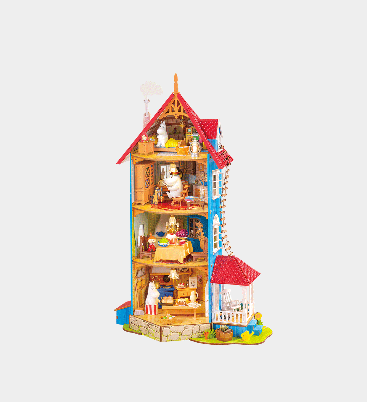 DA009-UK Rolife Moominhouse DIY Miniature House DA009