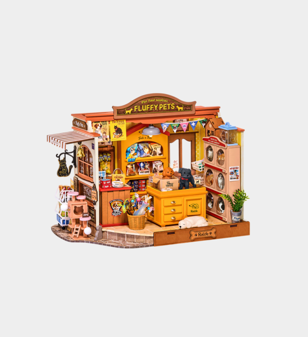 Rolife Fluffy Friends Hub DIY Miniature House DG185