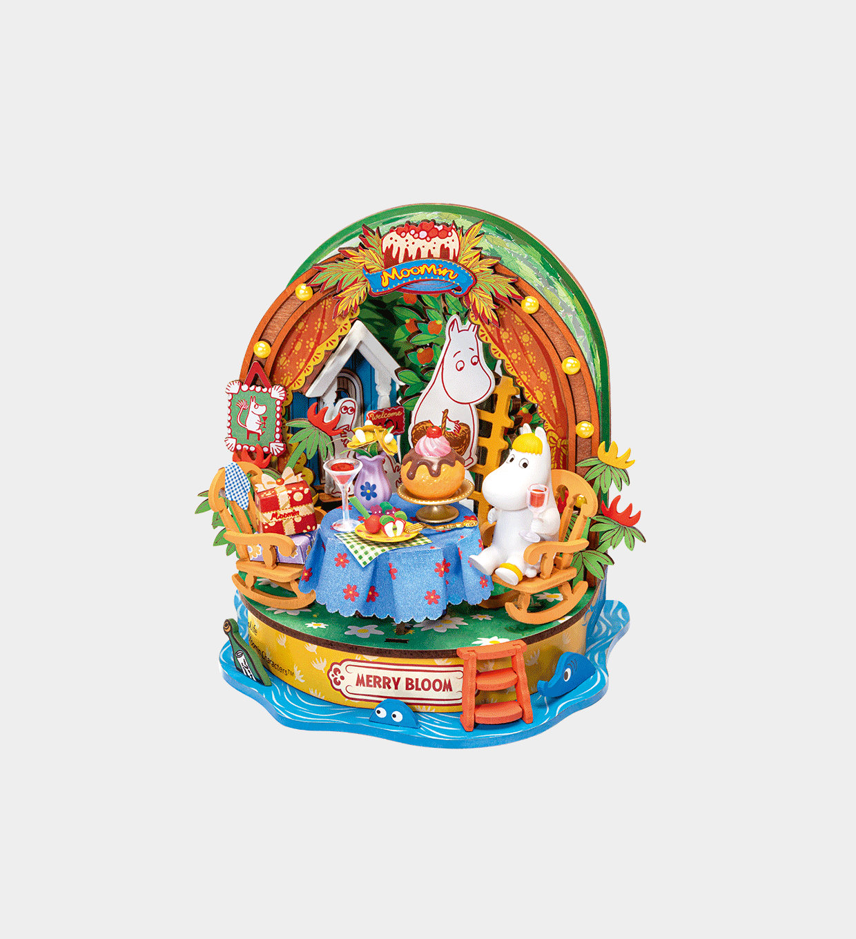 Rolife Snorkmaiden's Garden Party DIY Miniature House DA011
