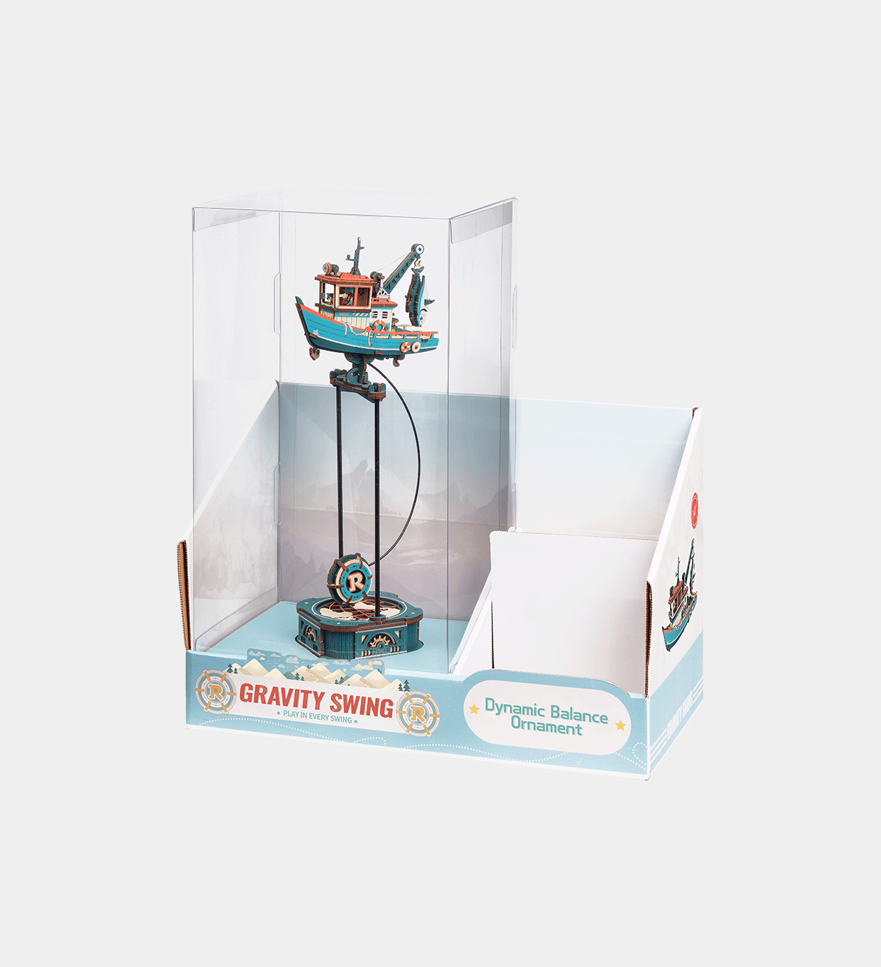 ROKR Lucky Trawler Display Showcase MCD08Z