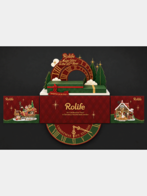 Christmas Tall Cabinet Display Materials