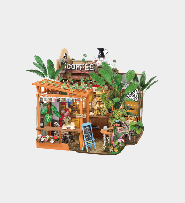 Rolife Leafree Café DIY Miniature House DH201