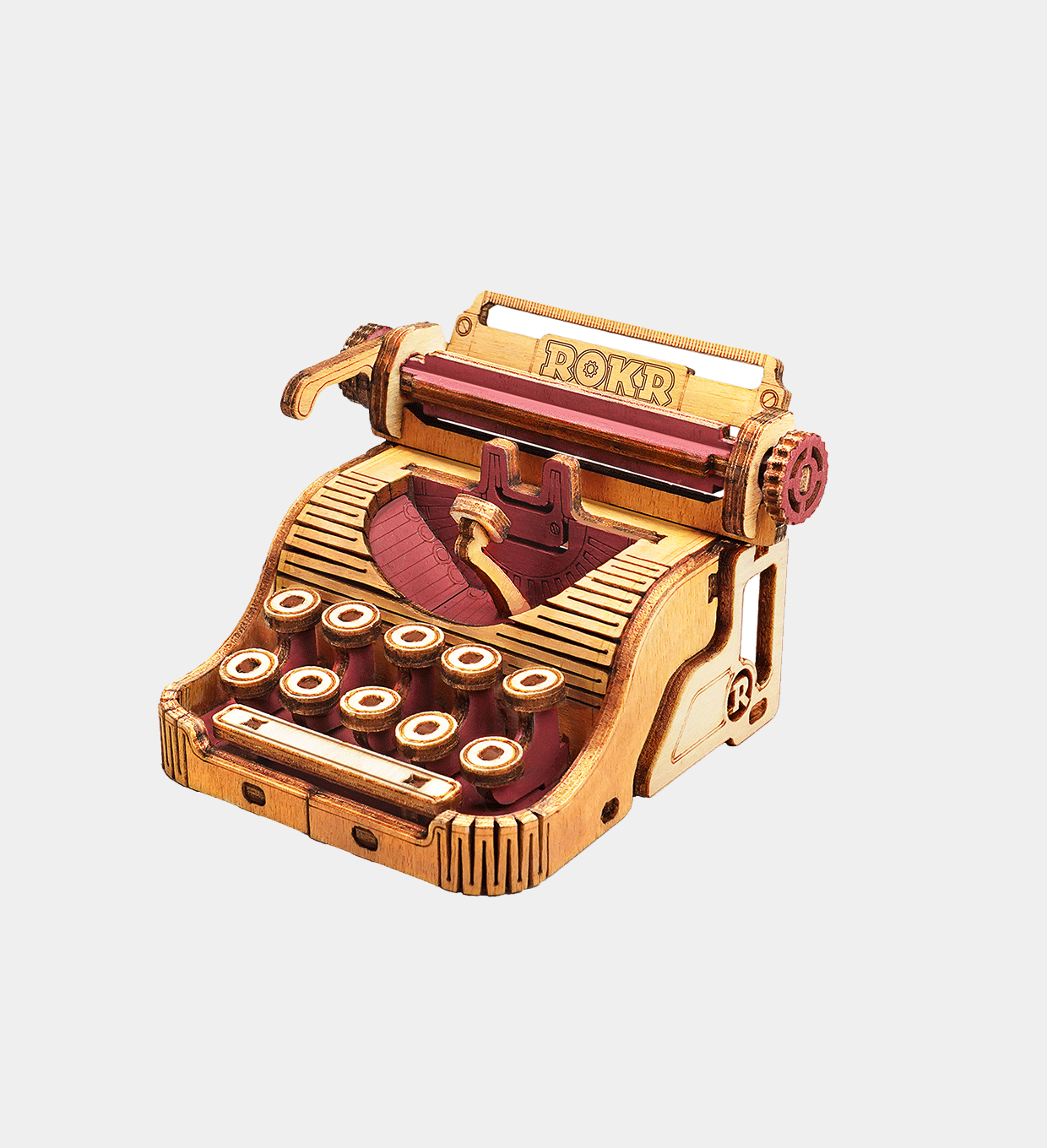 Tiny Typewriter 3D Wooden Puzzle MP06