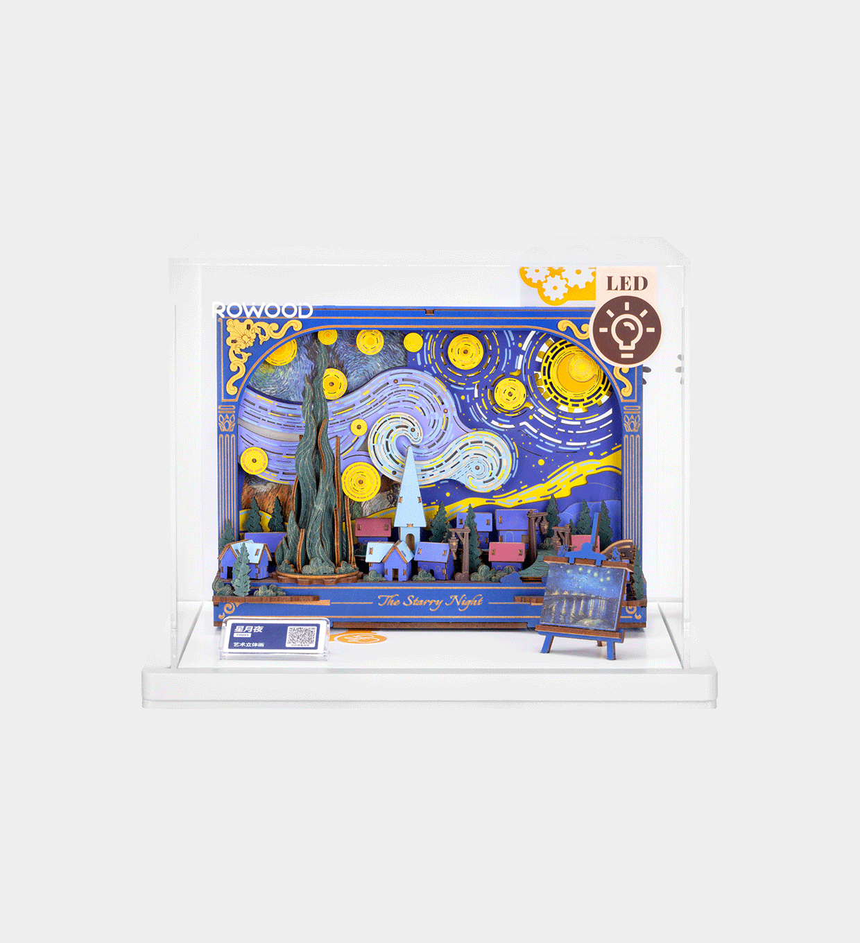 The Starry Night Display Showcase TH003Z