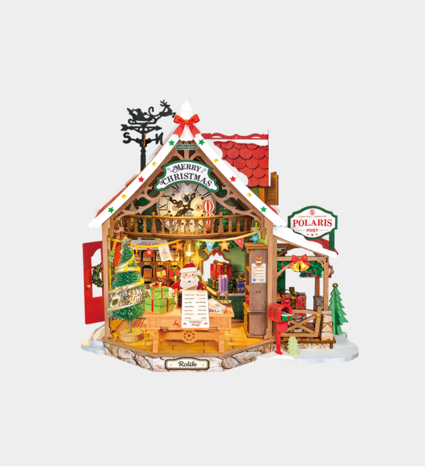 DG187-UK Rolife Polaris Post DIY Miniature House DG187
