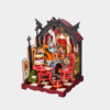Rolife Rosa Salon DIY Miniature House DS055