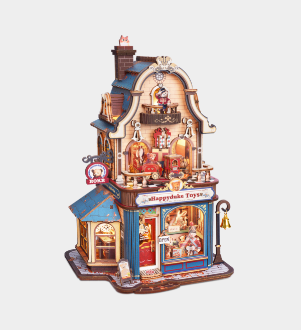 EAM01-UK ROKR Happyduke Toys Wooden 3D Puzzle EAM01