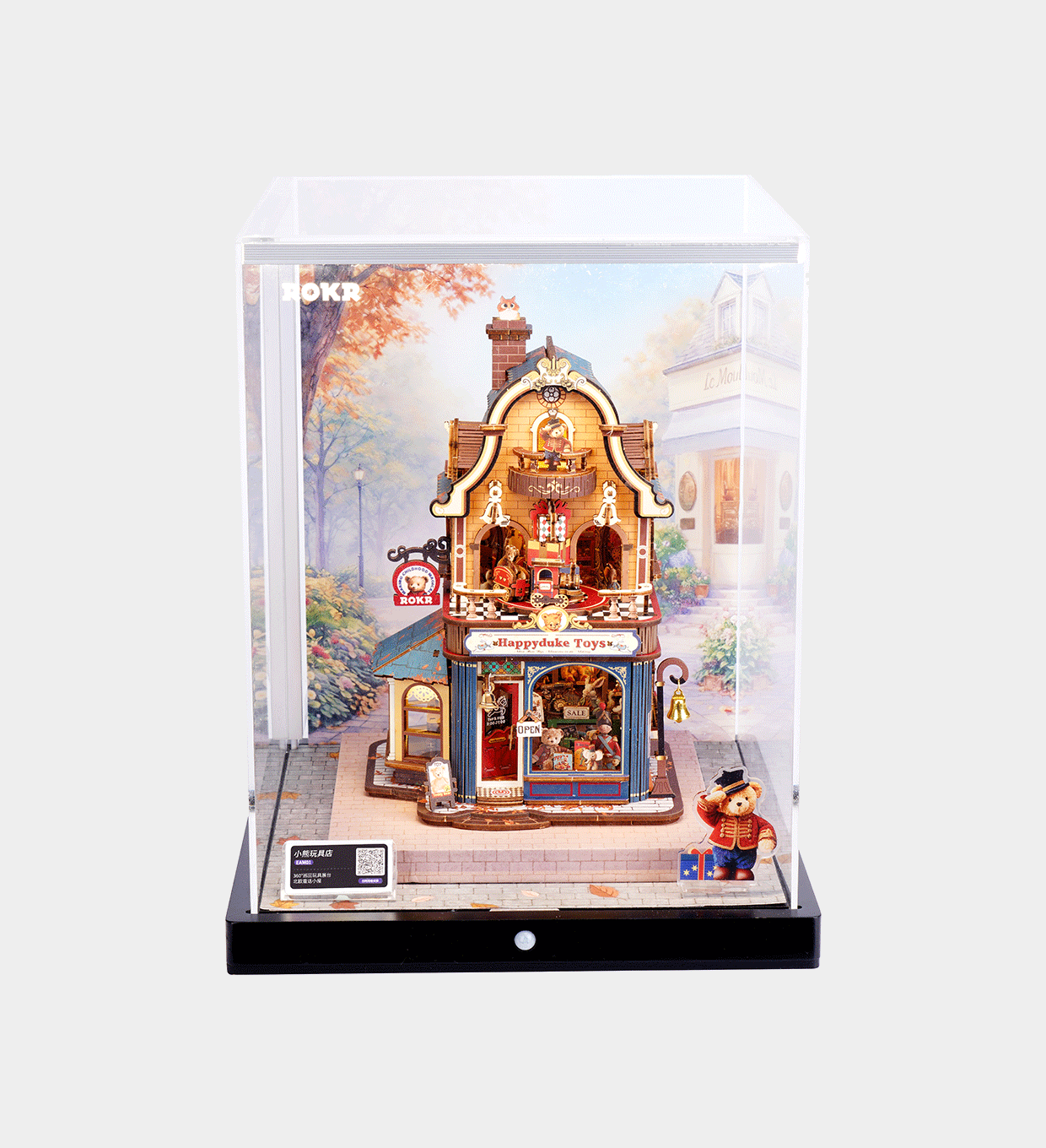 EAM01Z-UK Happyduke Toys Display Showcase EAM01Z