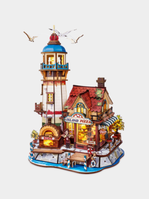 ROKR Chillbay Pizzeria 3D Wooden Puzzle EAM02