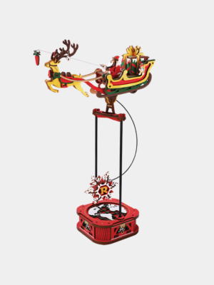 ROKR Santa on Sleigh Pendulum Balance Toy 3D Puzzle MCD05